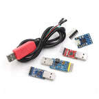 1pcs CP2102 module USB to TTL upgrade board UBS to serial port STC microcontroller download flash six in one UART
