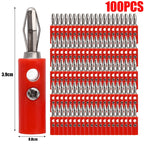 10-100pcs Wire Cable Screw Type Banana Plug Connector Adapter Cables Plugs Terminal for Musical Audio Speaker Video Receiver