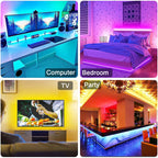 DC 5V LED Strip Light RGB USB 24Key Bluetooth Infrared LED Remote Control For Holiday Lighting Room Decoration Gaming For Girls