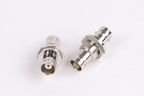 10pcs/lot Dual BNC Jack Socket Screw Panel Mount BNC Female to BNC Female Panel Chassis Adapter Coaxial Connector