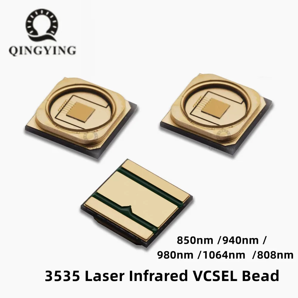 SMD 3535 IR Led Diode Laser Infrared Vcsel Lamp Beads 3W 850nm 940nm 980nm 1064nm 5W 808nm Optical Wafer Heating Medical Beauty
