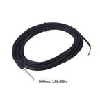 High Quality DS18B20 Waterproof Thread Temperature Probe Temperature Sensor 100cm-500cm