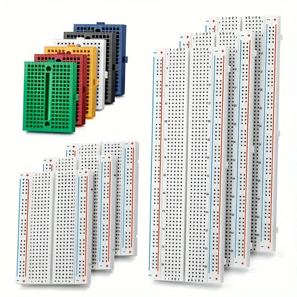 830/400/170 Points Breadboard Power Supply Kit with Jumper Wires, USB Cable, for Arduino Electronics Starter, STEM Learning, PC