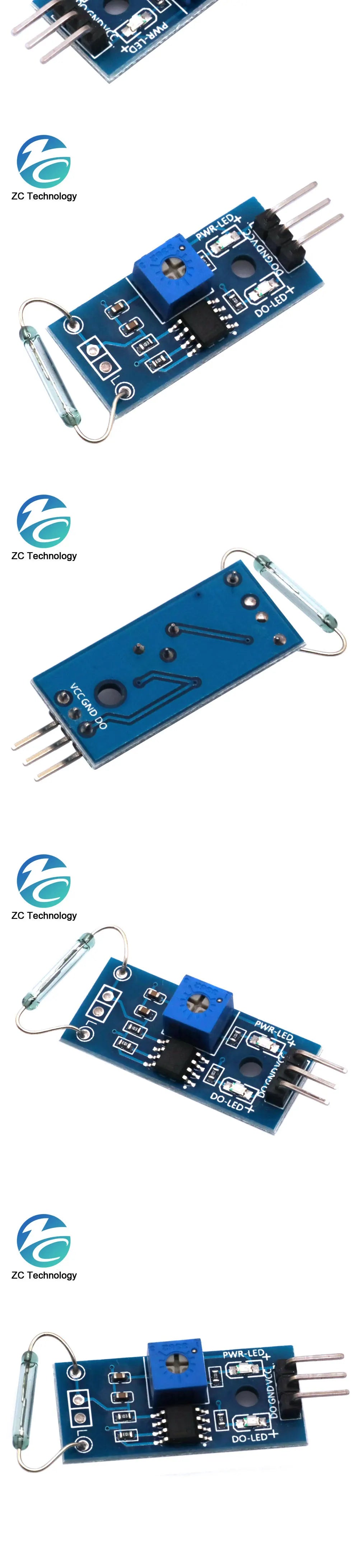 Reed sensor module magnetron module reed switch magnetic switch for arduino