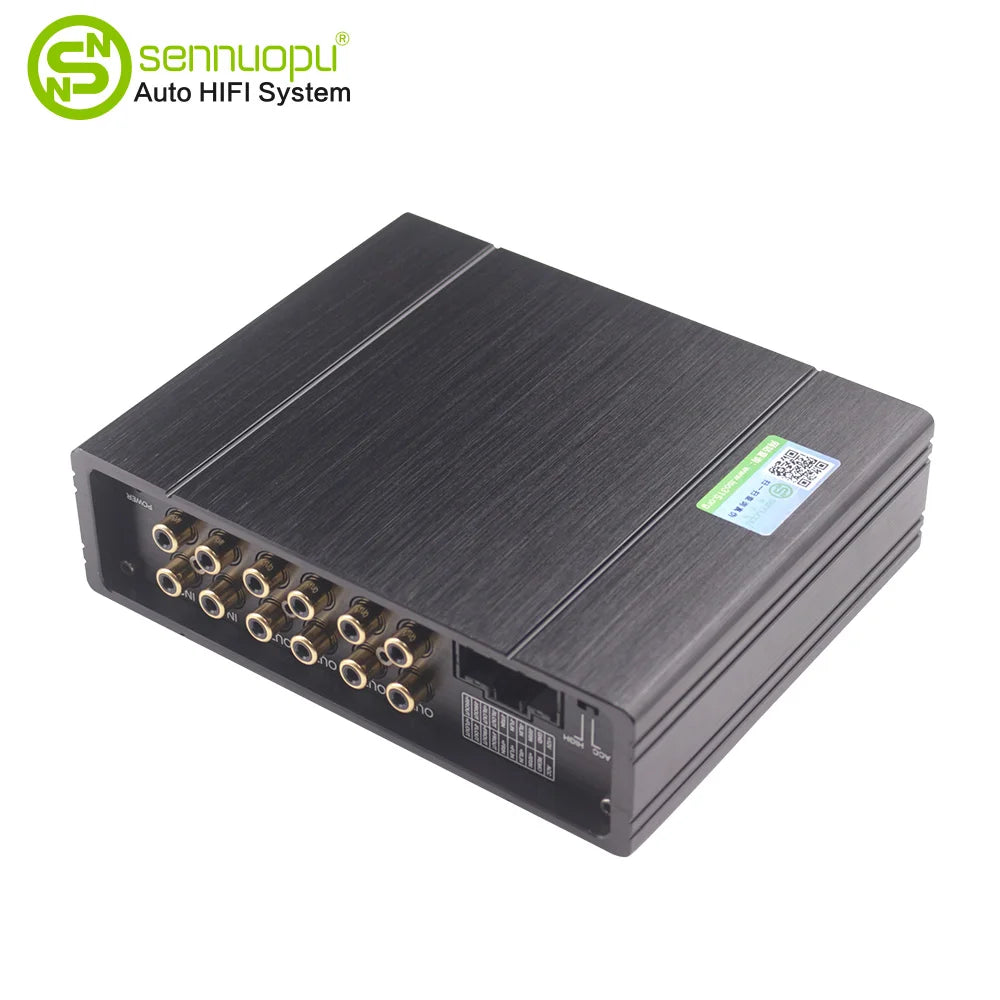 Sennuopu Car DSP Processor 4 Channel Amplifier 8 Channels Digital Sound Processors