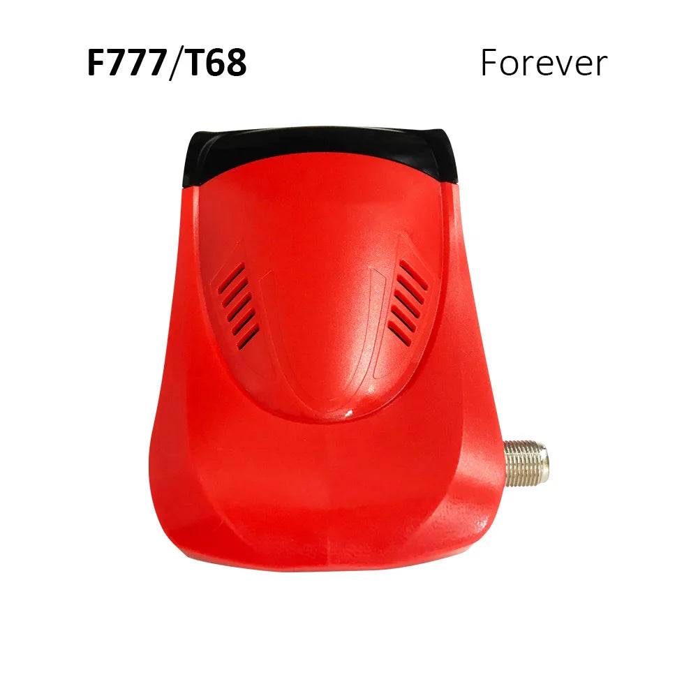 F777 T68 DVB S2X Forever 1080P HD Digital Satellite Receiver Supports Blind Scan HEVC H.265 Dual RCU MEA SE Asia APL5 Decoder
