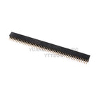 1.27mm 1.27 Double Row Female 2~50P Breakaway PCB Board Pin Header Socket Connector Pinheader 2*3p 2*10p 2*6 2*20 2*12 2*25