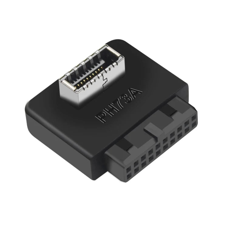 USB 3.0 Internal Header to USB Type C Front Type E Adapter 20/19-pin to Type C Converter Motherboard Desktop Converter