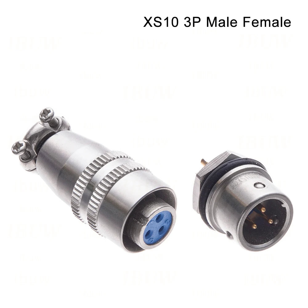 XS10 4PIN 5PIN  Docking Aviation Plug Socket Waterproof Circular Connector 2PIN 3PIN