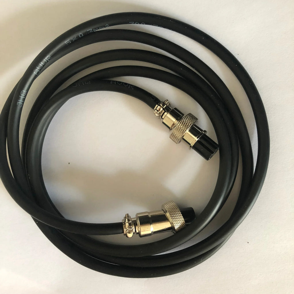 GX12 Female Plug Socket Waterproof M12 Circular Aviation Connector 2Pin 3Pin 4Pin 5Pin 6Pin 7Pin 1m 2m Extension Cable Wire