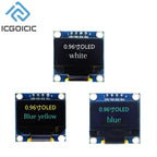 0.96 Inch OLED Display Module  128x64 Pixel I2C SSD1306 Luminous OLED Screen Board Compatible With Arduino Raspberry Pi ESP32