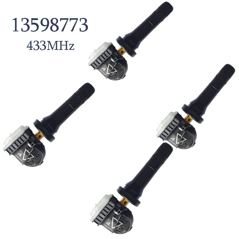 1/4PCS 13598773 Tire Pressure Sensor For Opel Astra Ampera Antara Karl Mokka Cadillac CT4  XT5 Lyriq Vauxhall Zotye 433MHZ TPMS