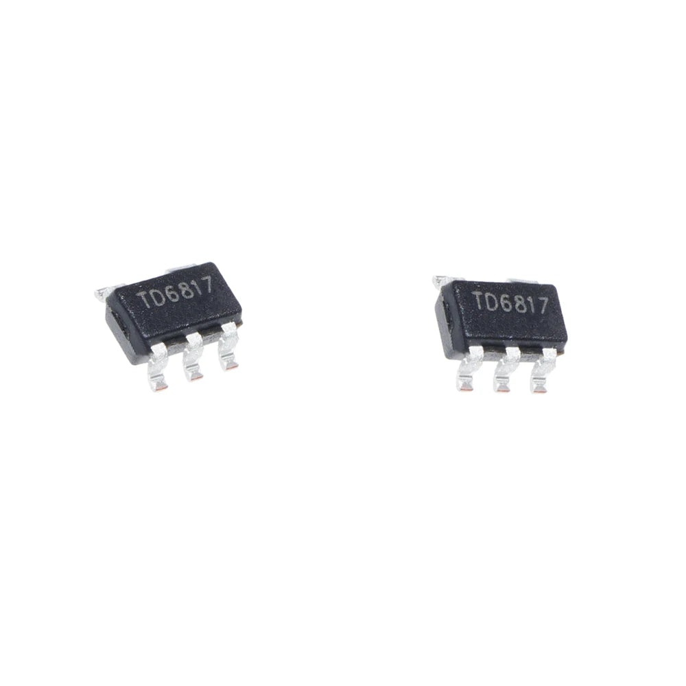 10PCS/LOT TD6810 TD6811 TD6817 TD8210 SOT23 SOT23-5 SMD New and Original IC Chipset Synchronous Step-Down Regulator Dropout