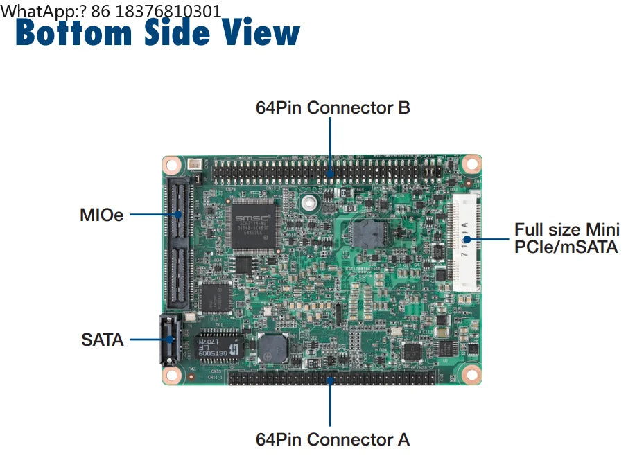 Advantech MIO-3360 Intel Pentium N4200 X86 Industrial Pico-ITX SBC Linux Single Board Computer