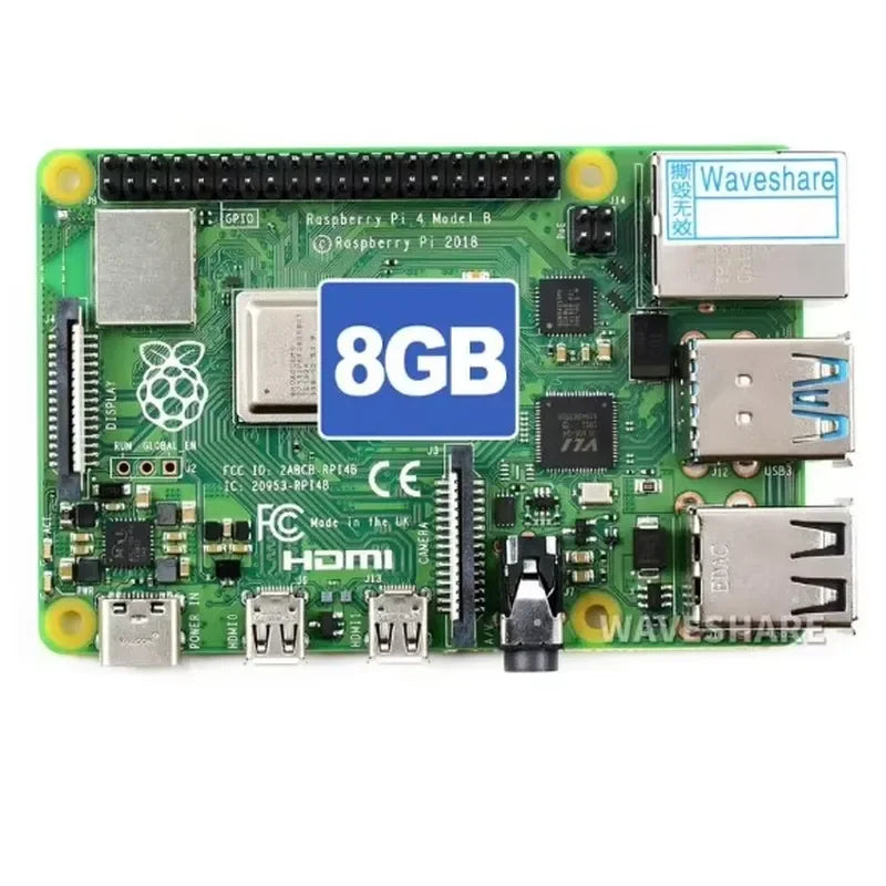 Raspberry Pi Compute Module 8GB RAM Raspberry Pi 4 Model B for DIY 1.5 GHz Raspberry Pi 4 High-Speed Networking GPIO Header