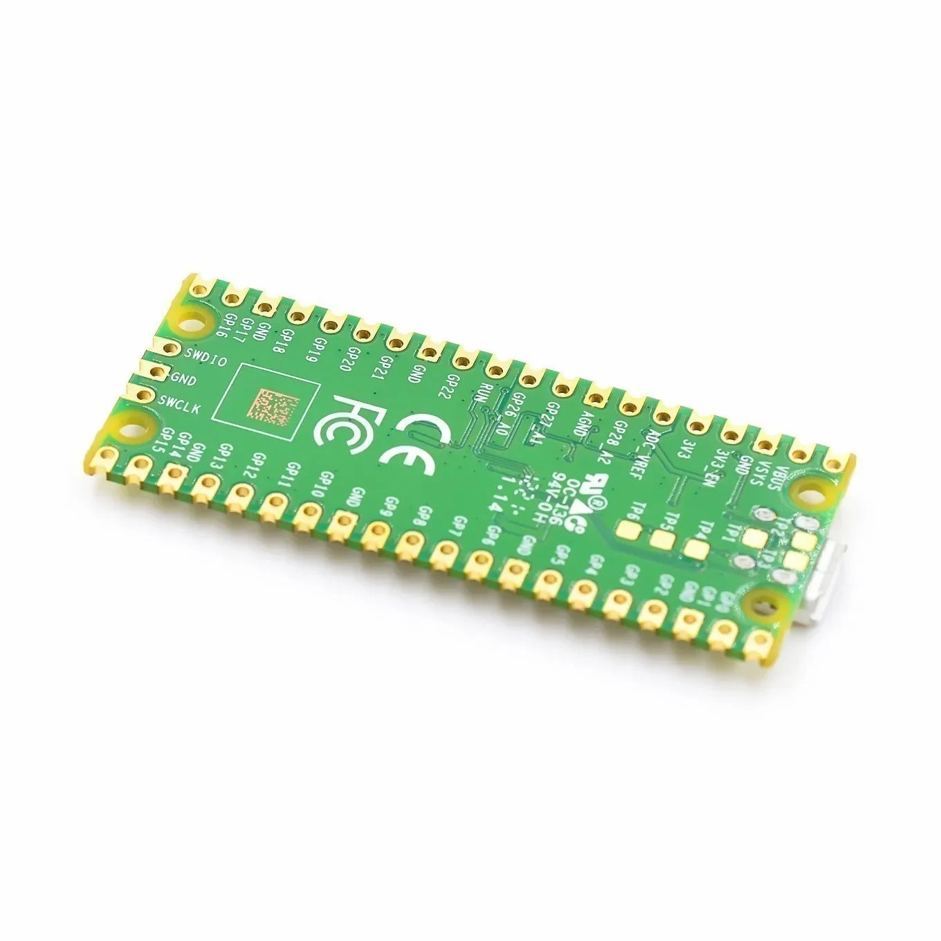 Official Raspberry Pi Pico Board RP2040 Dual-Core 264KB ARM Low-Power Microcomputers High-Performance Cortex-M0  Processor