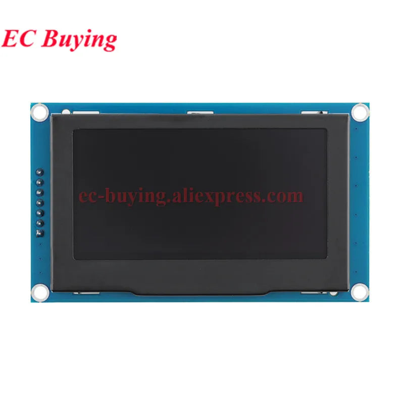 2.7 Inch OLED LCD Display Module 128x64 Drive SSD1325 SSD1327 2.7'' Screen Board 4Pin 7Pin IIC I2C SPI 8-bit Parallel Port White
