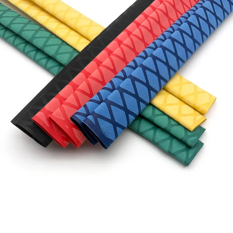 Anti-slip Heat Shrink Tube for Fishing Rod DIY Electrical Insulation 6 Colors Anti-static 2M 15/18/20/22/25/28/30/35/40/45/50mm
