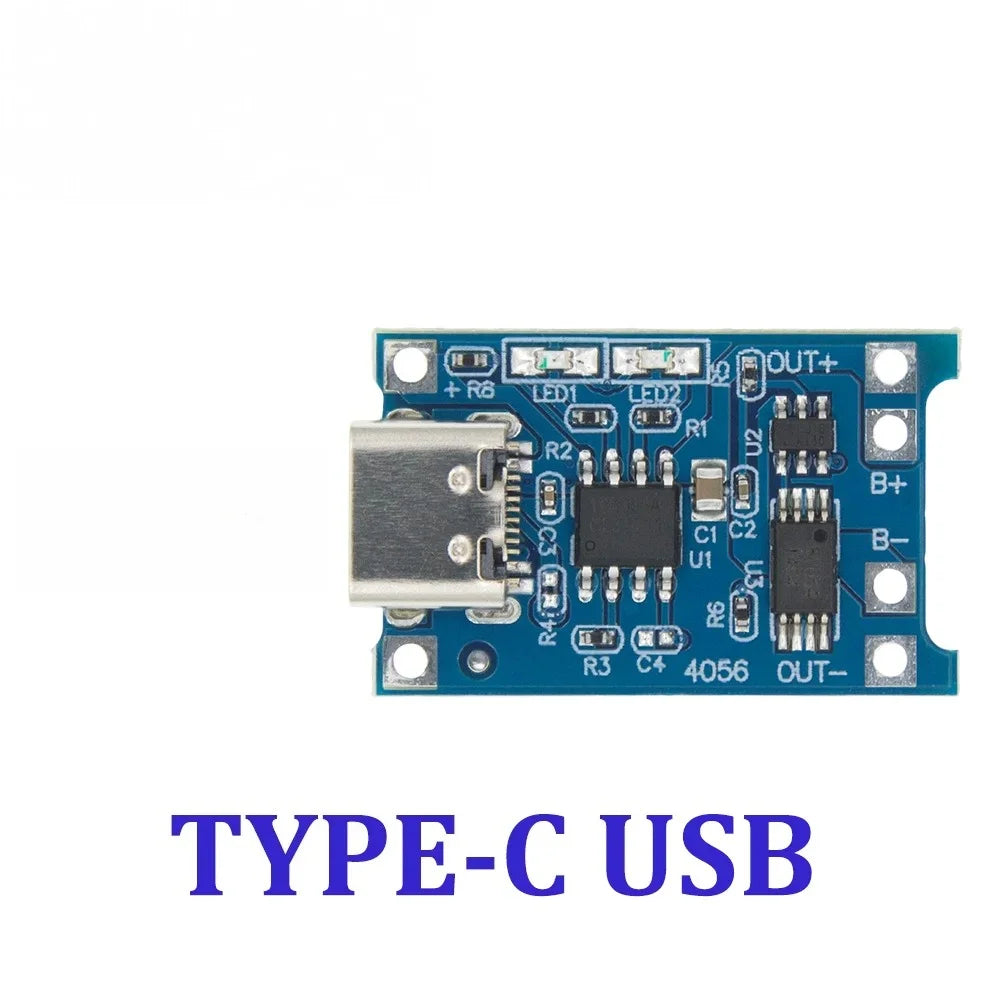 TP4056 +Protection Dual Functions 5V 1A Micro USB 18650 Lithium Battery Charging Board Charger Module