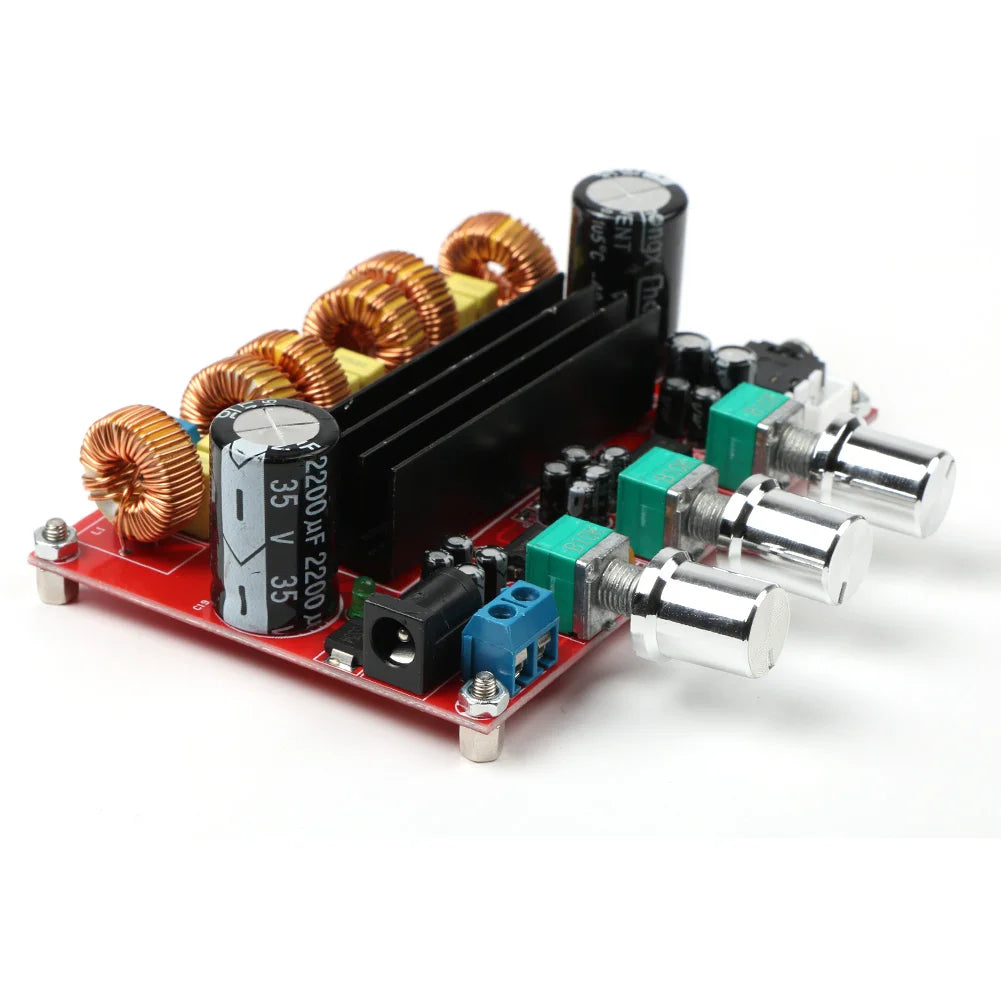 Dual TPA3116D2 Power Subwoofer Amplifier Board 2*50W+100W 2.1 Channel TPA3116 Audio Stereo equalizer AUX Amp