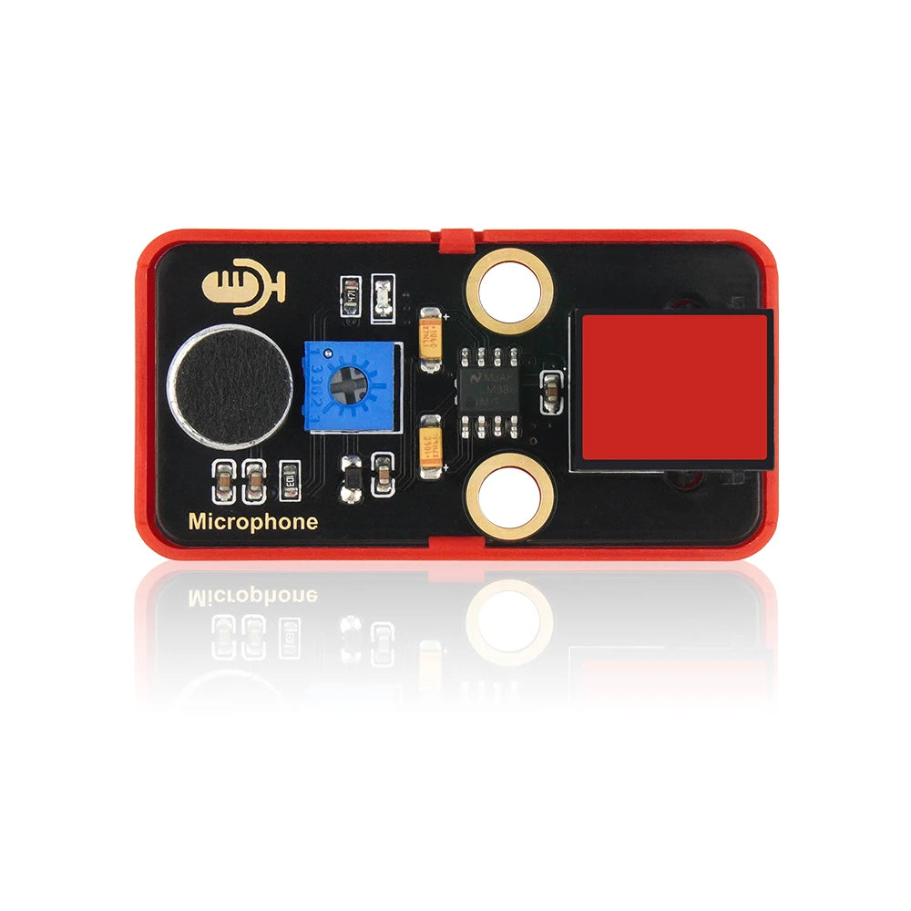 3PCS Kidsbits High Sensitivity  Microphone Sound Sensor Module for Arduino, Microbit,Raspberry Pi Compatible with Lego Blocks
