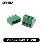 5Set/lot KF2EDGK Terminal Block Male Female 5.08 mm Plug-in Seal PCB Connector 2EDG PCB 2P 3P 4P 5P 6P 7P 8P 9P 10P 12P
