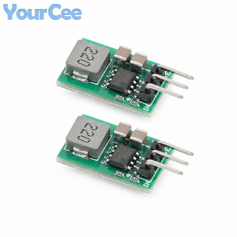 20pcs/1pc DC-DC Step Down Buck Converter Board Power Module 1A 5.5V-32V Synchronous Rectifier Voltage Regulator Replace LM7805