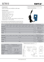 YHDC SCT013  Input 100A Output 50mA Accuracy 1% Suspension Split Core Current Sensor AC Transformer
