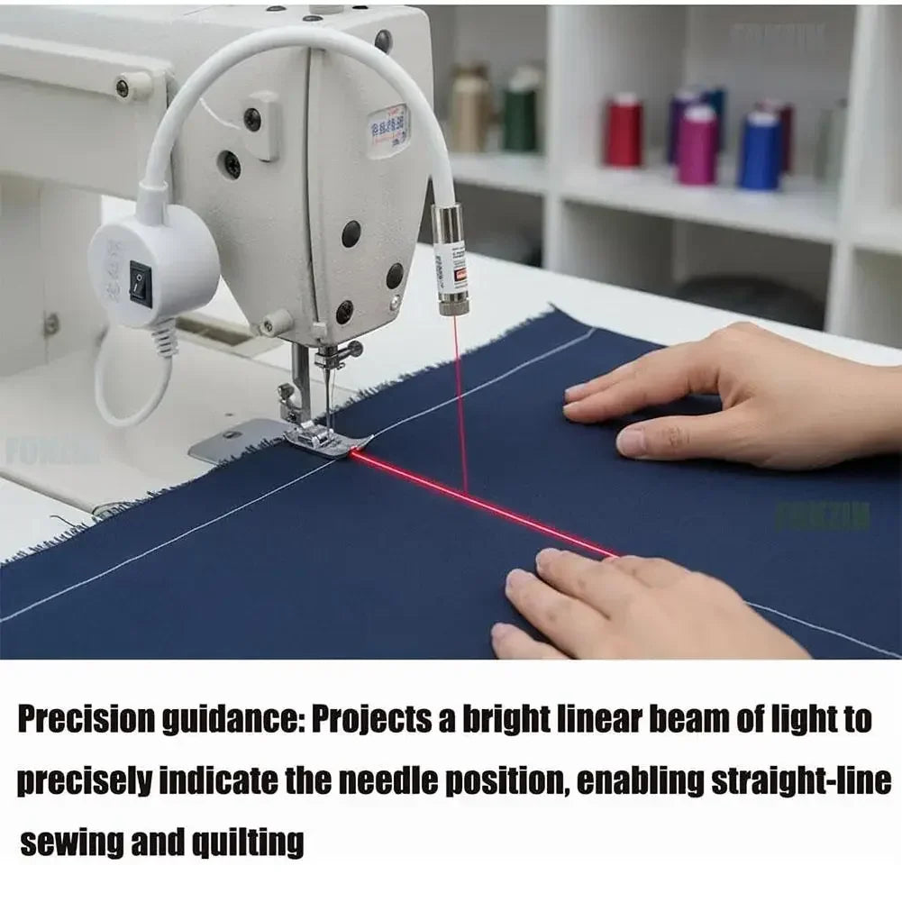 USB Red Laser Positioning Light Infrared Working Lamp Cutting with Magnetic Base DC5V Line/Cross/dot Sewing Machine Accessories
