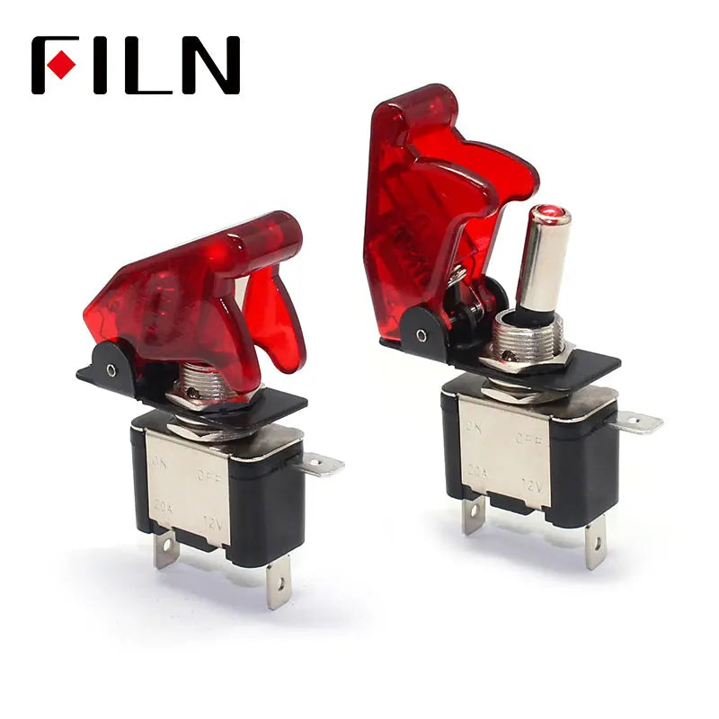 12V20A Light Toggle Truck Trailer Accessories LED Light Ignitions Boost Marine Boat Racing Car Switch SPST Toggle Rocker Switch