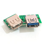 5PCS USB 2.0 3.0 Mini Male Female Adapter PCB Board -6-in-1 Connector Module Kit For Electronic Repair And Prototype Production