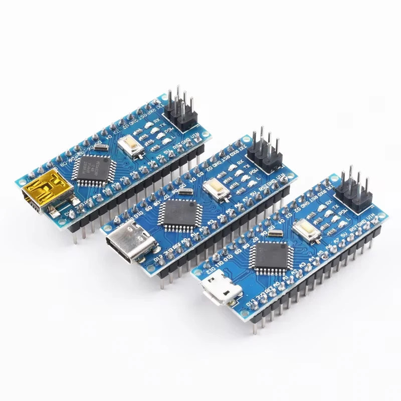 Mini / Type-C / Micro USB Nano 3.0 With the bootloader compatible Nano controller for arduino CH340 USB driver 16Mhz ATMEGA328P