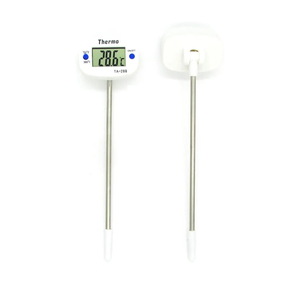 -50 ° C to 300 ° C (-58 ° F to 572 ° F) Digital Food Thermometer Probe Oven BBQ Fried Oil Temperature Gauge Test Water Chocolate