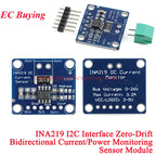 5Pcs/1pc GY-219 INA219 INA169 MAX471 INA226 INA231 INA3221 INA240 MAX4080 Current Sensor Module Power Breakout I2C For Arduino