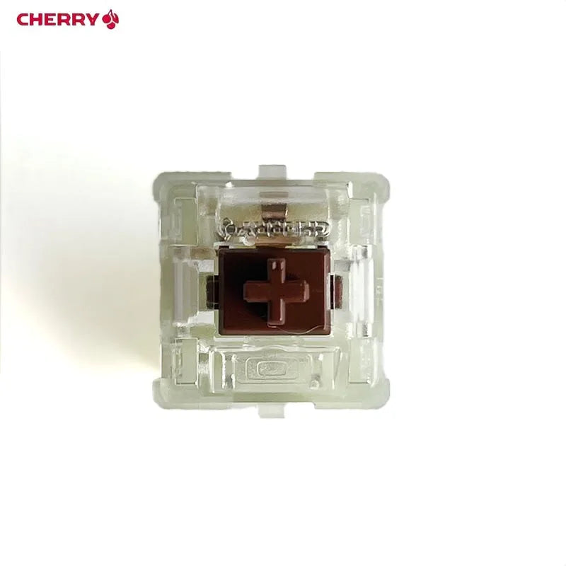 Original Cherry MX Brown RGB Switch 5Pin Tactile SMD Mechanical Keyboard High-precision Switch 45gf Gold Crosspoint MX1A-G1NB