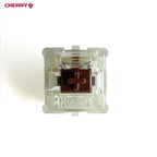 Original Cherry MX Brown RGB Switch 5Pin Tactile SMD Mechanical Keyboard High-precision Switch 45gf Gold Crosspoint MX1A-G1NB