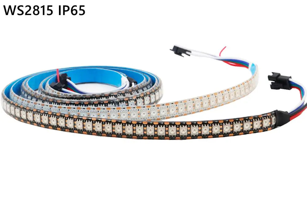 1-3M WS2812B WS2815 LED Strip 144 Pixels/LEDs/m Addressable IC Smart 5050 RGB LED Strip Light IP30/IP65/IP67 DC5V/12V