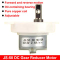 DC 3V 12V 24V 3RPM-100RPM Micro Electric Geared Box Reduction Motor Small Size Slow Speed High Torque Low Noise Reversible