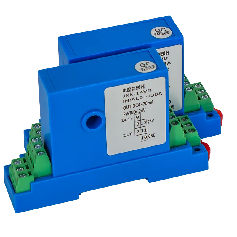 JXK-14 Hall Current Sensor AC/DC 0-150A AC Current Transducer 4-20mA 0-10V Hall Effect Current Transmitter