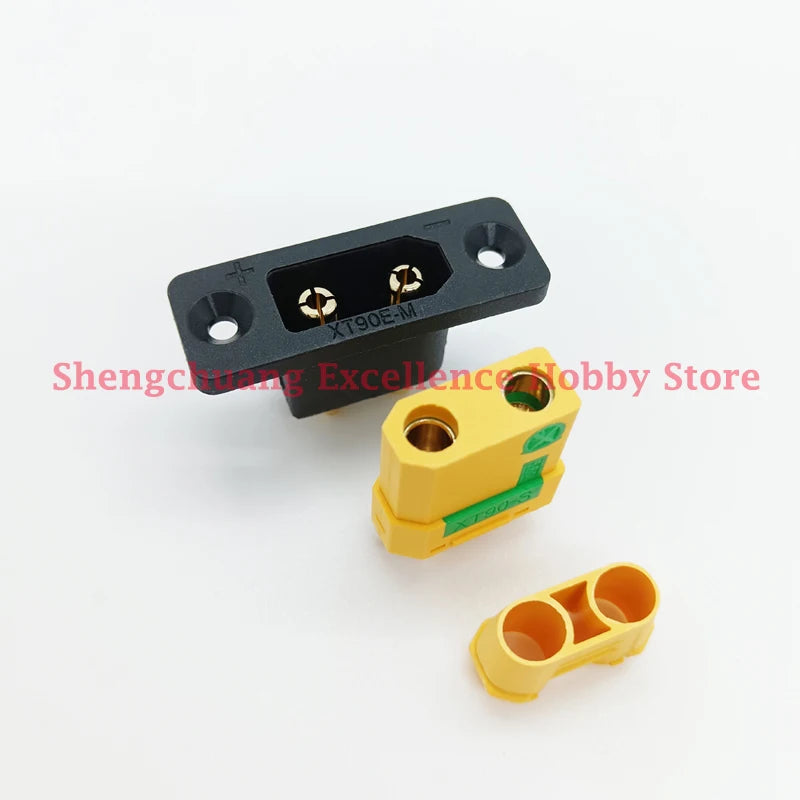 RC Model Amass XT90E-M Gold-plated Connector XT90 Male Plug XT90S Female Battery Connection for ESC Motor Aircraft Drone
