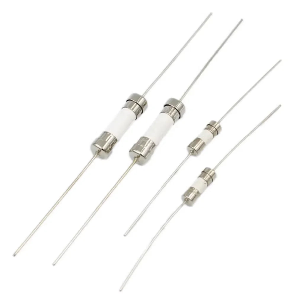 10PCS,3.6*10 Fast-Blow Glass Tube Fuse Fast Break With Pin 3.6X10MM 1A 1.5A 0.5A  2A 3A 3.15A 4A 5A 6.3A 8A 10A AMP 250V
