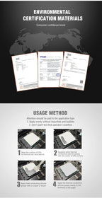 12.8W/mk Maxtor CTG8 AMD Intel Processor CPU GPU Cooler Cooling Fan Thermal Grease Thermal Paste Cpu Heatsink Plaster