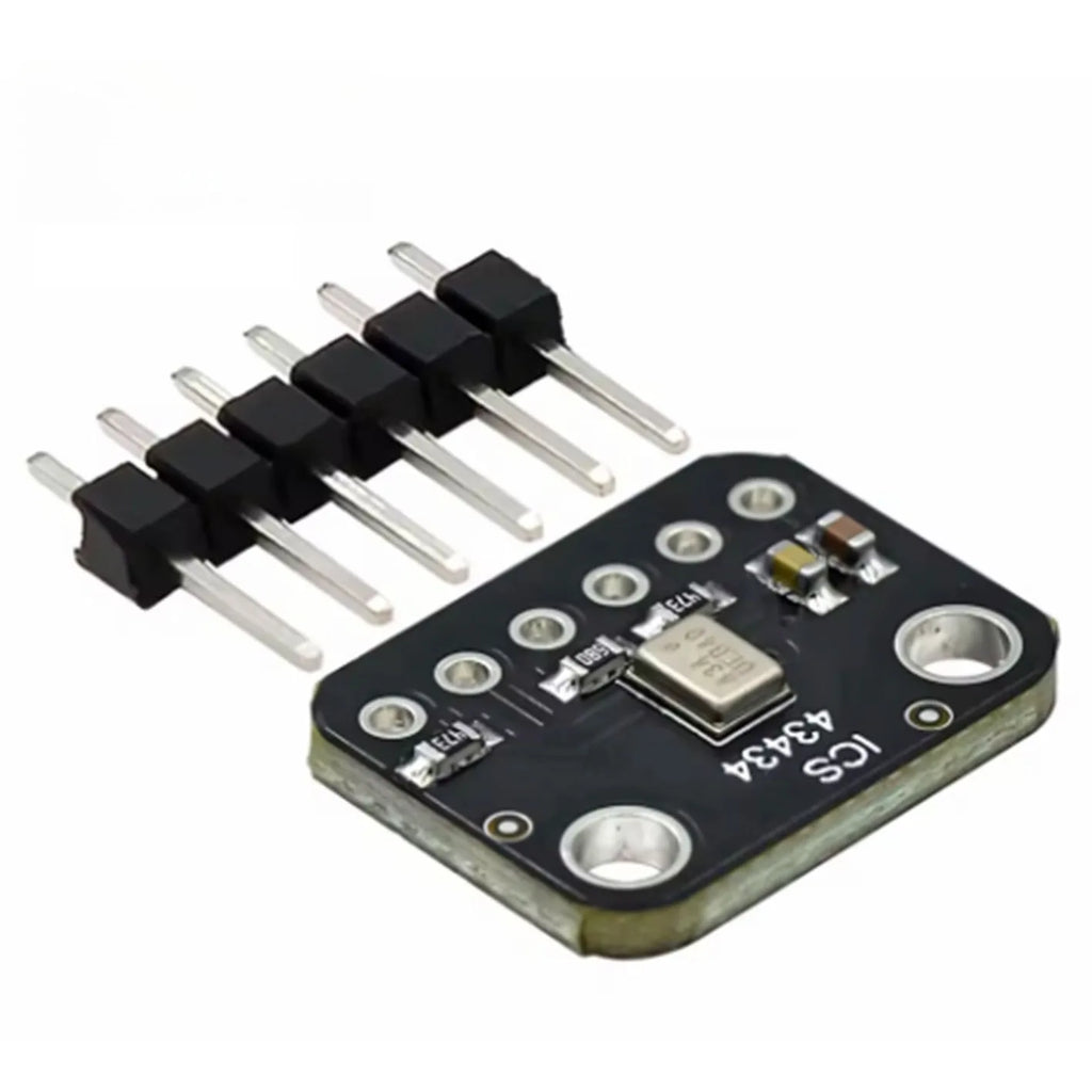 ICS 43434 I2S MEMS Microphone Module Breakout Low Cost Low Pass Filter for Arduino ESP32 Audio Capture DIY