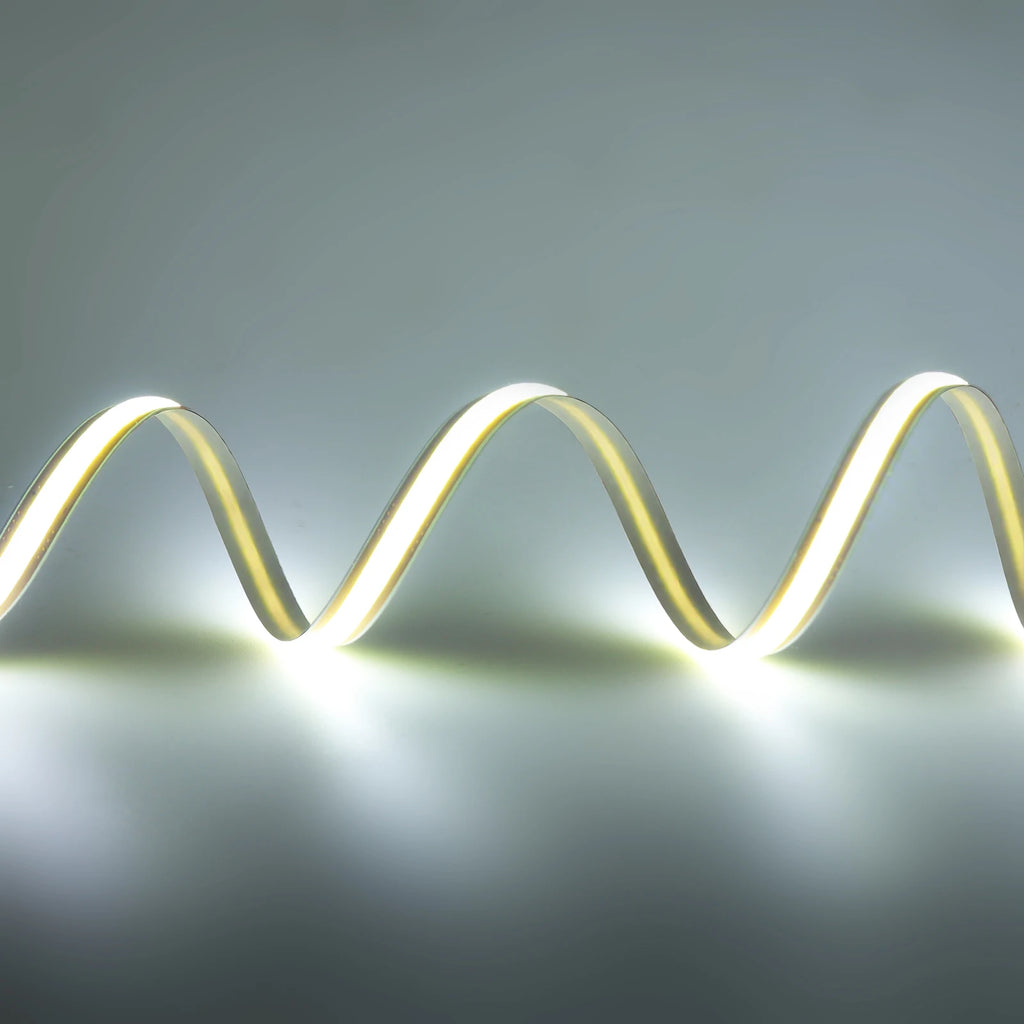 5mm 8mm PCB COB LED Light Strip Free Cut 12V 24V With 2PIN Wire DC Plug 400LEDs/m 3000k 4000k 6000k Flex Lamp 0.5m 1m 5m 10m 20m