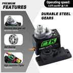 PTK 7465W MG Waterproof servo Metal gear 9g micro servo 5mm 180° robotic model aircraft fixed wing digital servo