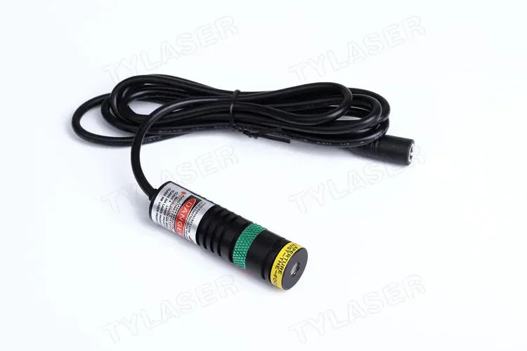 520nm Green Line Laser Module Focusable D18x65mm 10-100mw High Precision for Cutting Positioning | FREE EU Adapter