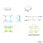 Ws2812b 5v Ws2812 5050 3528 4020 1204 1209 0807 2020 Mini Smd Led Chip Addressable Digital Pixel Rgb Full Color Led Diode Lamp