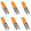 6-20PCS Dimmable G9 COB LED Bulb 9W AC220V Chandelier Spot Light Upgrade Halogen 75W Energy Saving Home Decor