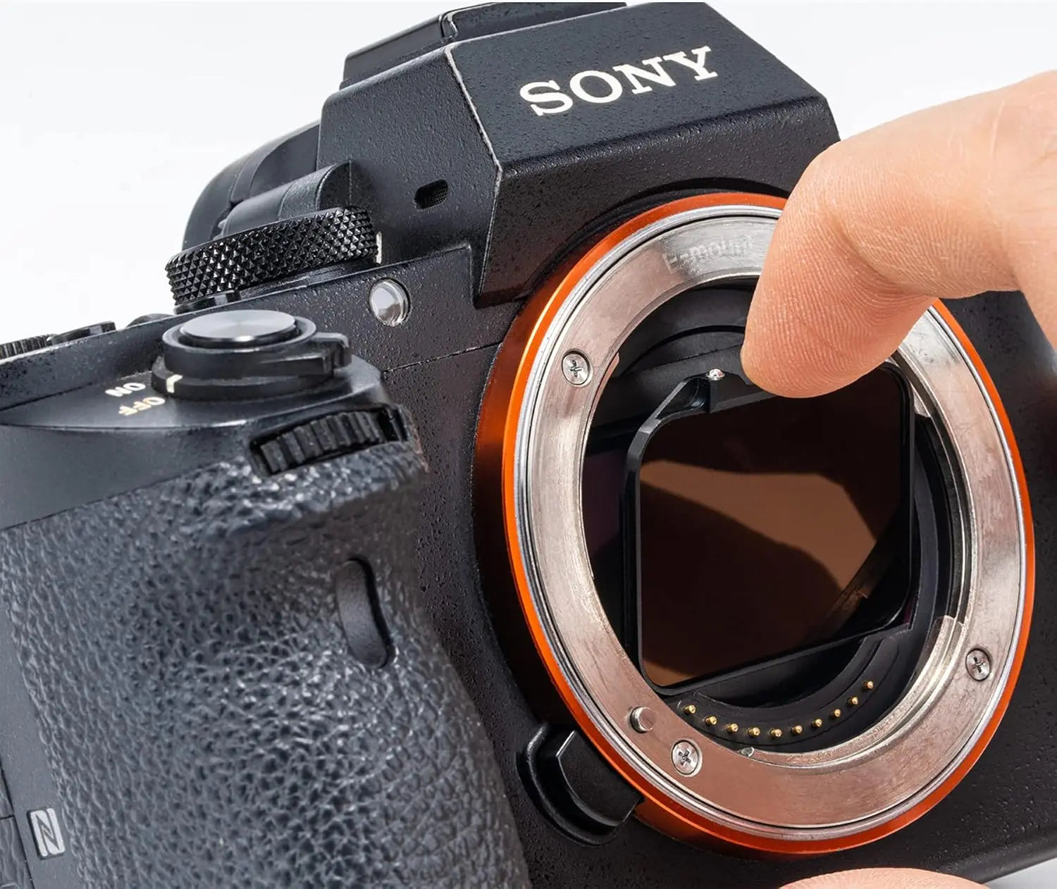 Kase Clip-in ND1000 ND Filter Compatible Sony A7 A7R A7S A9 FX3 A1 A7CR Built-in Neutral Density Filter No Vignetting