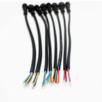 1Pair M12  2 3 4 5 Pin Waterproof IP65 Cable Wire Plug for LED Strips Male and Female Jack 20cm Lengh Connector Small Size Head